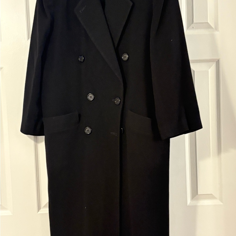 Nordstrom Elegant Black Men's Pea Coat